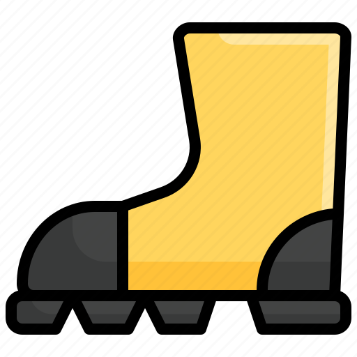 Protective, boot, work, protection, safety, foot icon - Download on Iconfinder