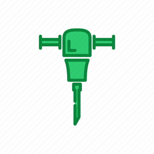 Drill machine, filled, line, set, tool, work icon - Download on Iconfinder
