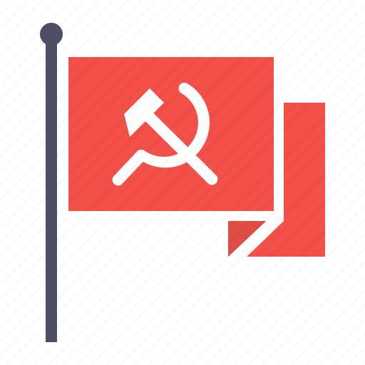 Communism, communist, flag, labor icon - Download on Iconfinder