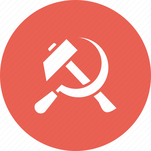 Communist, hammer, labor, sickle icon - Download on Iconfinder