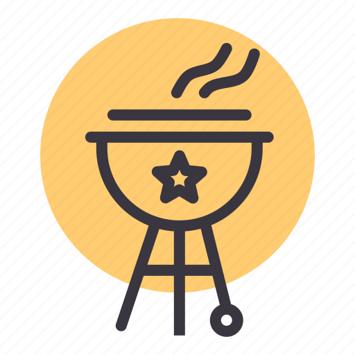Barbecue, grill, sausage, vacation, hygge icon - Download on Iconfinder