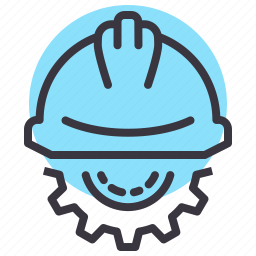 Construction, gear, helmet, labor icon - Download on Iconfinder