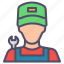 avatar, character, labor, mechanic 
