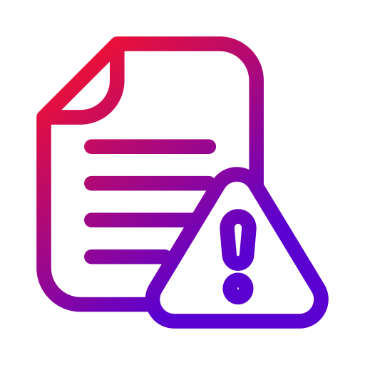 File, warning, document, archive, alert icon - Download on Iconfinder
