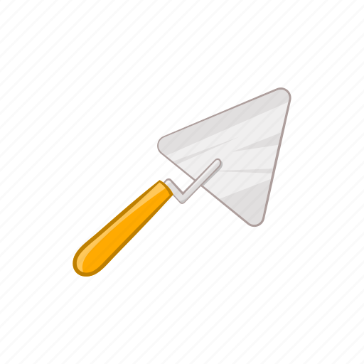 Cartoon, construction, industry, sign, tool, trowel, work icon - Download on Iconfinder