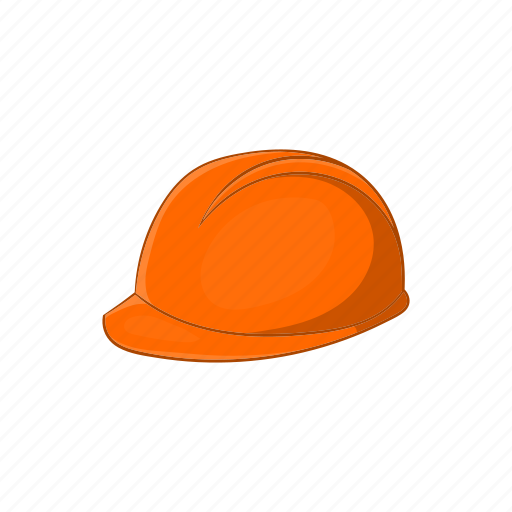 Cartoon, construction, hat, helmet, safety, sign, work icon - Download on Iconfinder