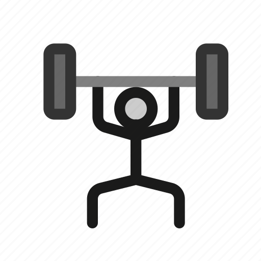 Barbell, exercise, weightlifting, bodybuilding, fitness, gym, workout icon - Download on Iconfinder