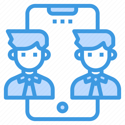 Business, conference, face, online, smartphone, time icon - Download on Iconfinder