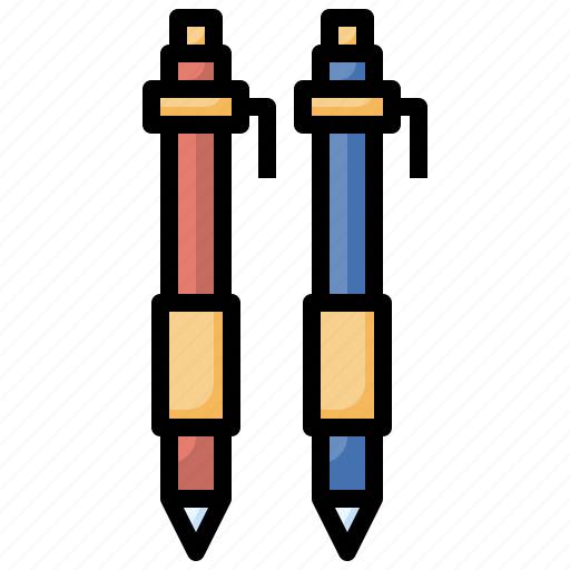 Pen, office, material, school, education, writing icon - Download on Iconfinder