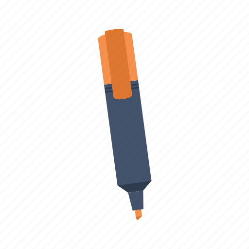 Marker, write, flat, icon, workplace, business, work icon - Download on Iconfinder