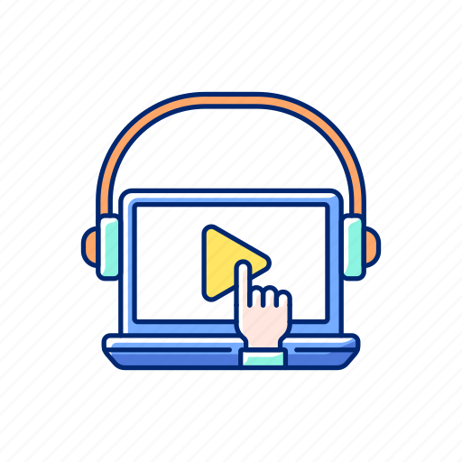 Webinar, online, video, lecture icon - Download on Iconfinder