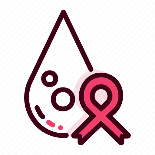 Blood, cancer, zodiac, horoscope, breast, medical, awareness icon - Download on Iconfinder