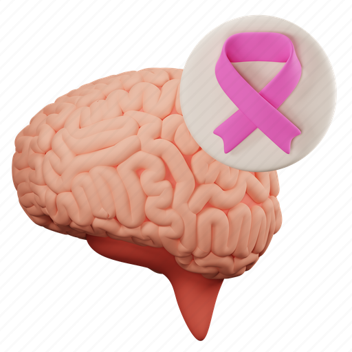 Brain, cancer, health, medical, disease, tumor, medicine 3D illustration - Download on Iconfinder