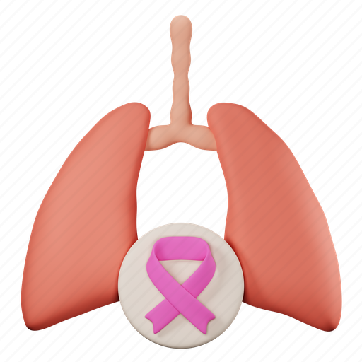 Lung, cancer, health, disease, medical, diagnosis, care 3D illustration - Download on Iconfinder