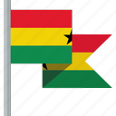 ghana, flag