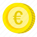 coin, money, cash, currency, bank, euro