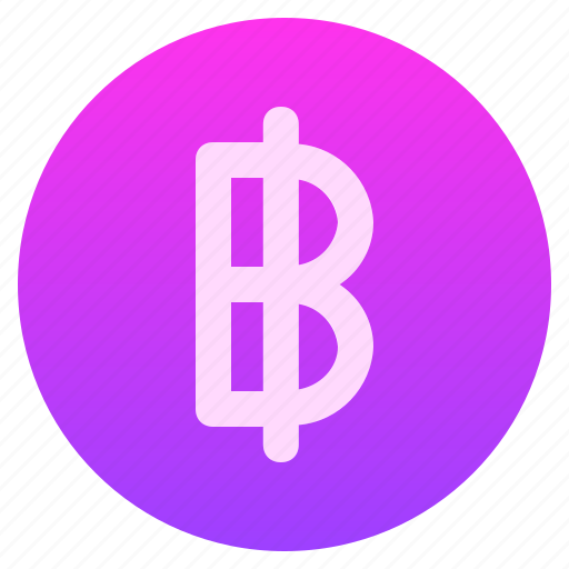 Thailand, baht, currency, money icon - Download on Iconfinder