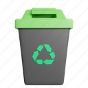 recycle, bin 