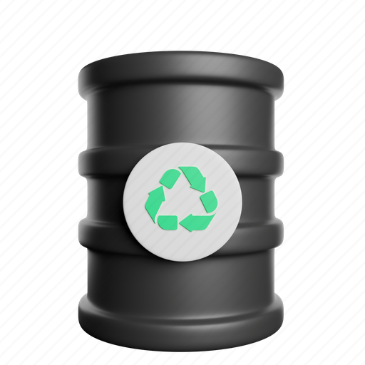 Barrel, drum, fuel, oil, petrol, energy 3D illustration - Download on Iconfinder
