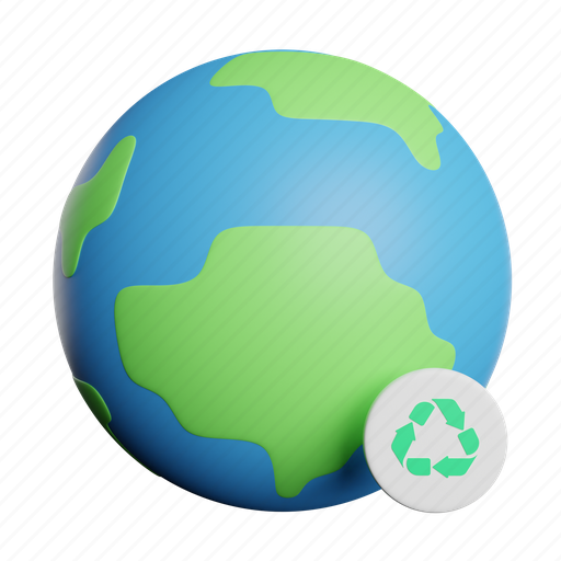 Recycle 3D illustration - Download on Iconfinder
