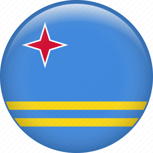 Aruba, country, flag, nation icon - Download on Iconfinder
