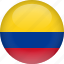 colombia, country, flag 