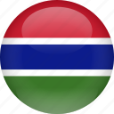 country, flag, gambia 