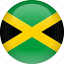country, flag, jamaica 
