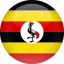 country, flag, uganda 