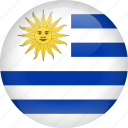 country, flag, uruguay