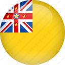 country, flag, niue