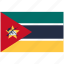 flag of mozambique, mozambique flag, flag, national flag, nation, national 