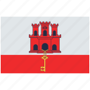 flag of gibraltar, gibraltar, gibraltar flag, flag, country flag