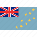 flag of tuvalu, tuvalu, country, national flag, flag