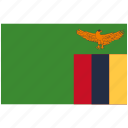 flag of zambia, zambia, zambia flag, flag, national