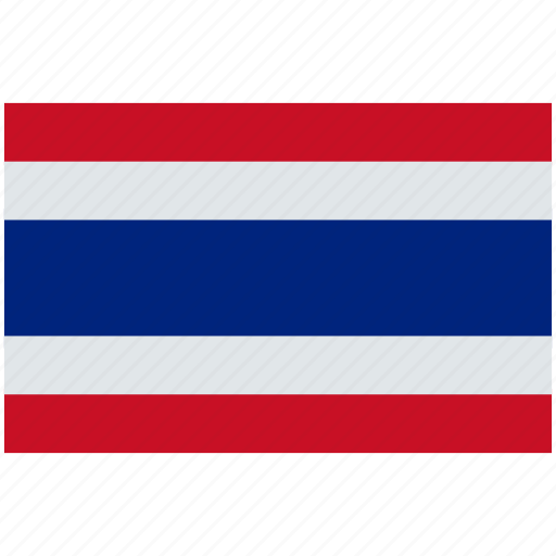 Flag of thailand, thailand, thailand national flag, flag, country, world icon - Download on Iconfinder
