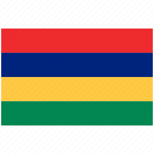 Flag of mauritius, mauritius, mauritius flag, mauritius national flag, flag, national, country icon - Download on Iconfinder