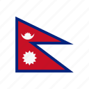 nepal, flag of nepal, nepal flag, flag, flags 