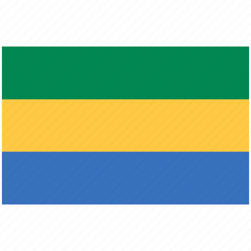 Flag of gabon, gabon, gabon flag, flag icon - Download on Iconfinder