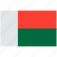 madagascar, flag of madagascar, madagascar flag, flag, country, nation, national 