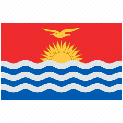 Flag of kiribati, kiribati, kiribati flag, flag, world, country icon - Download on Iconfinder
