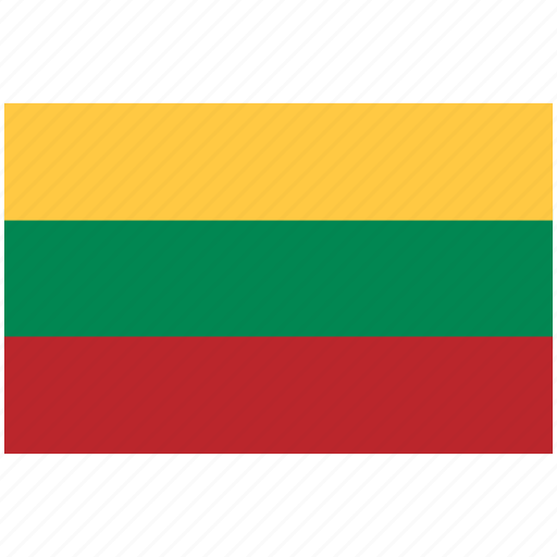 Flag of lithuania, lithuania national flag, flag, country icon - Download on Iconfinder