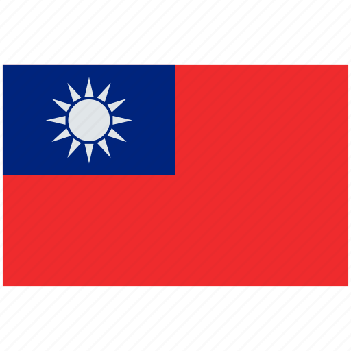 Flag of taiwan, taiwan, taiwan flag, taiwan national flag, country icon - Download on Iconfinder