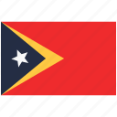 flag of timor-leste, timor, leste, flag