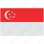flag of singapore, singapore, singapore national flag, flag, country, national, world 
