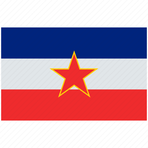 Flag of yugoslavia, yugoslavia, yugoslavia national flag, flag, country, national icon - Download on Iconfinder