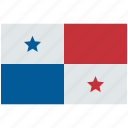 flag, flag of panama, panama, panama national flag, country