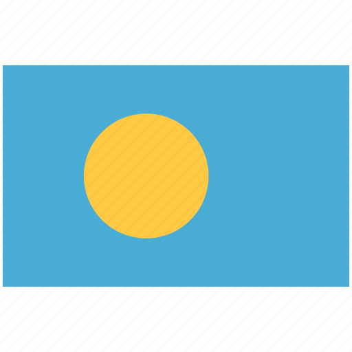 Flag of palau, palau, palau flag, palau national flag, flag, flags icon - Download on Iconfinder