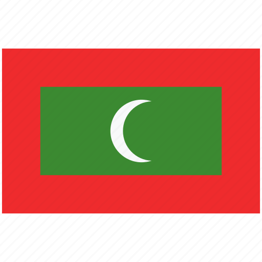 Flag of maldives, maldives, maldives national flag, maldives flag icon - Download on Iconfinder