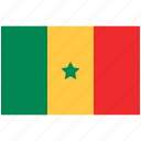 flag of senegal, senegal, senegal national flag, national flag, flag, country
